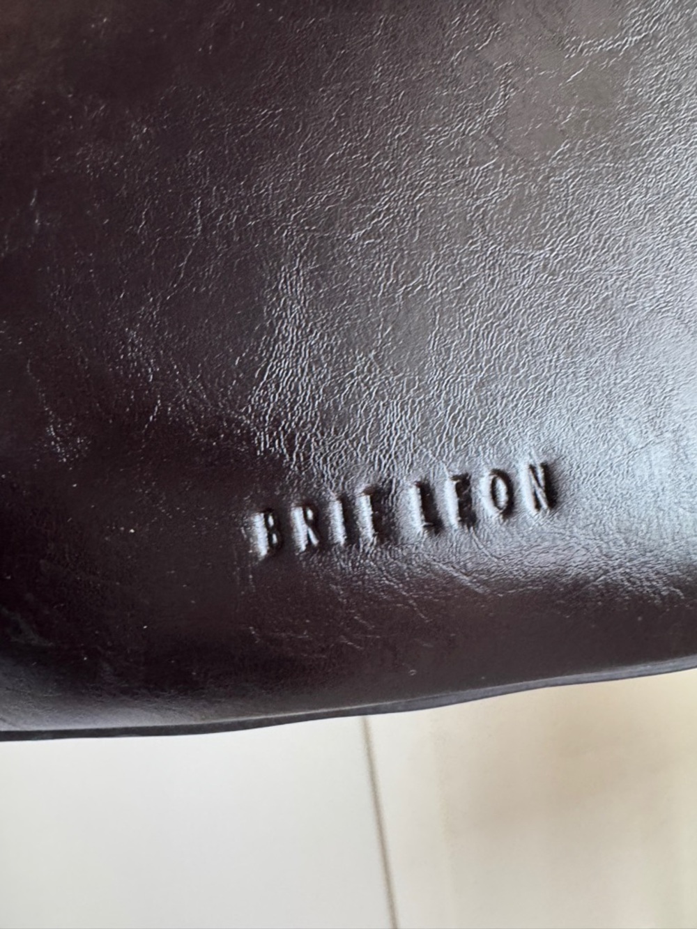 Women's Black Leather Hobo Shoulder Bag - Picture 7 of 13